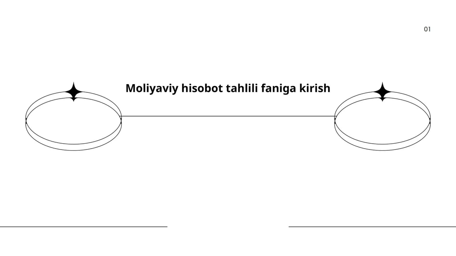 Moliyaviy hisobot tahlili faniga kirish 1