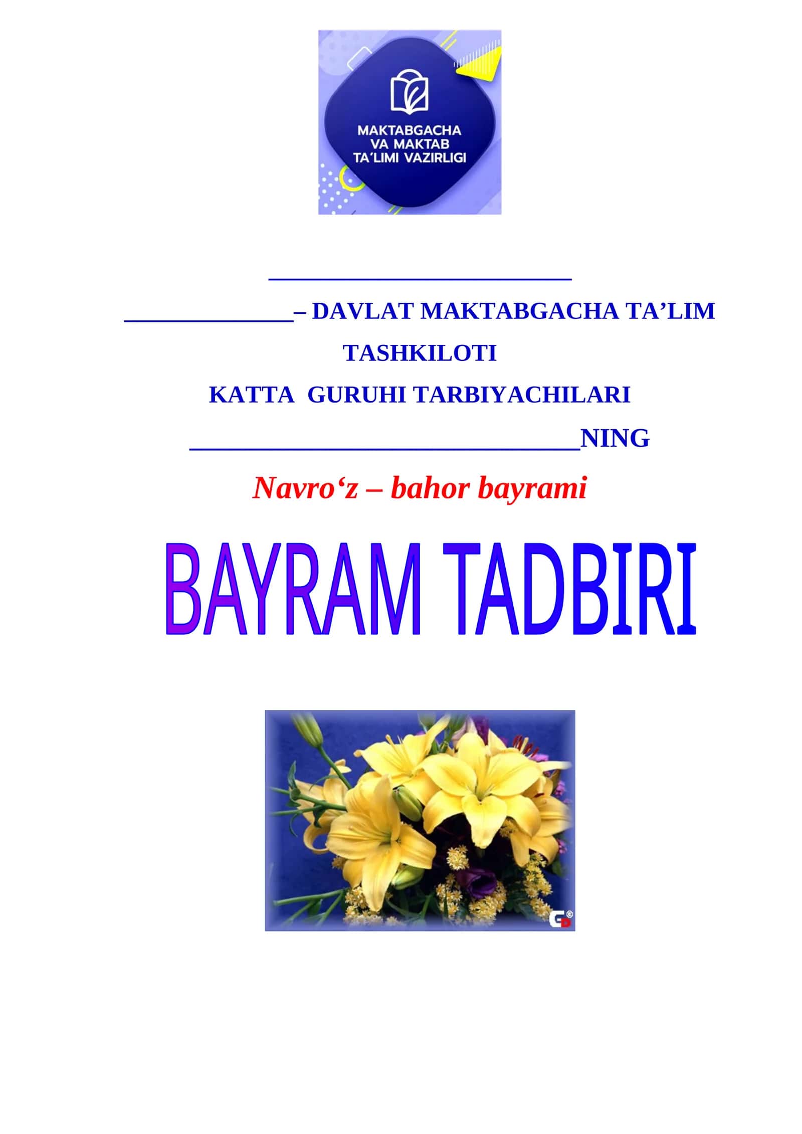 Navro‘z – bahor bayrami 1
