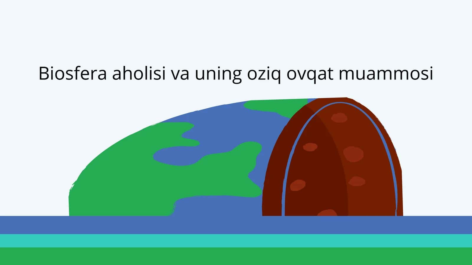 Biosfera aholisi va uning oziq ovqat muammosi 1