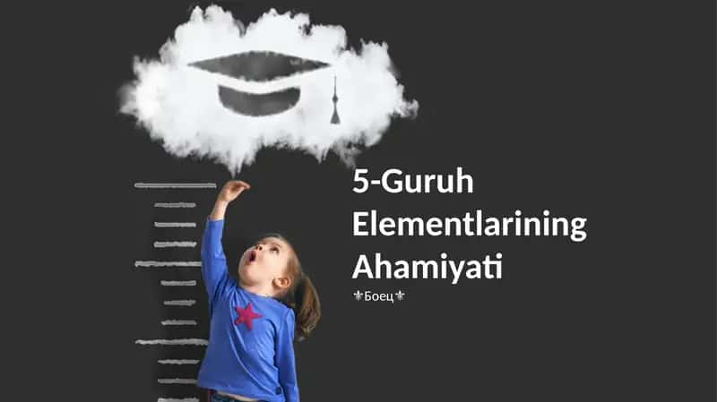 5-Guruh Elementlarining Ahamiyati 1