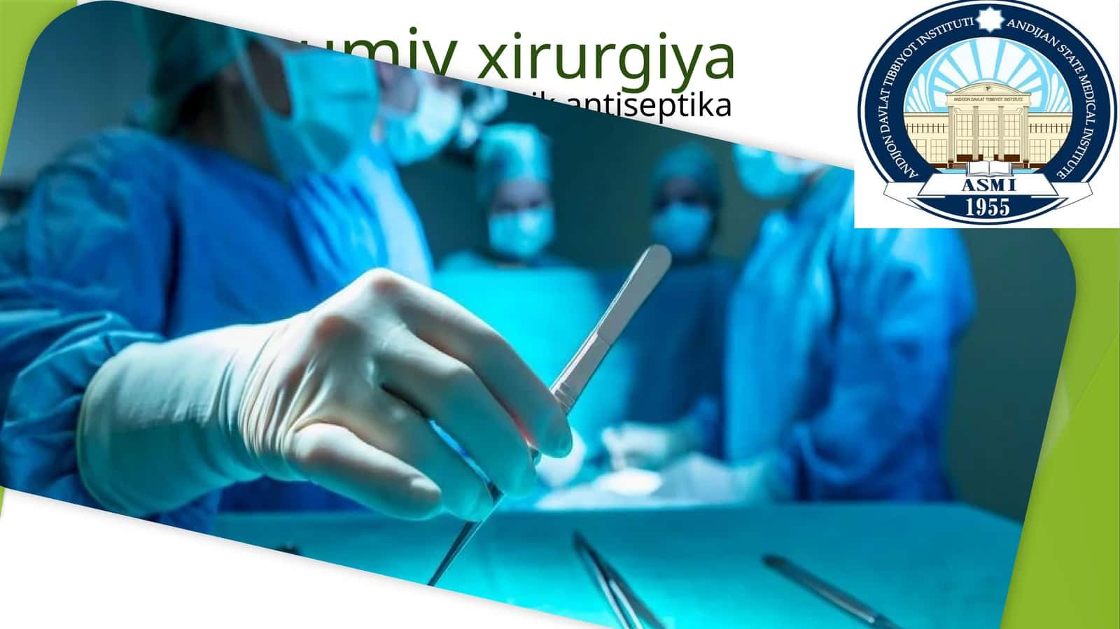 Mexanik va fizik antiseptika usullari 1