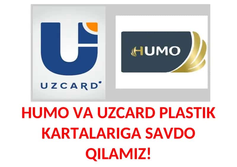 HUMO VA UZCARD PLASTIK KARTALARIGA SAVDO QILAMIZ! 1