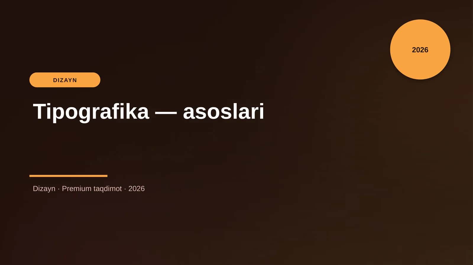 Tipografika — asoslari 1