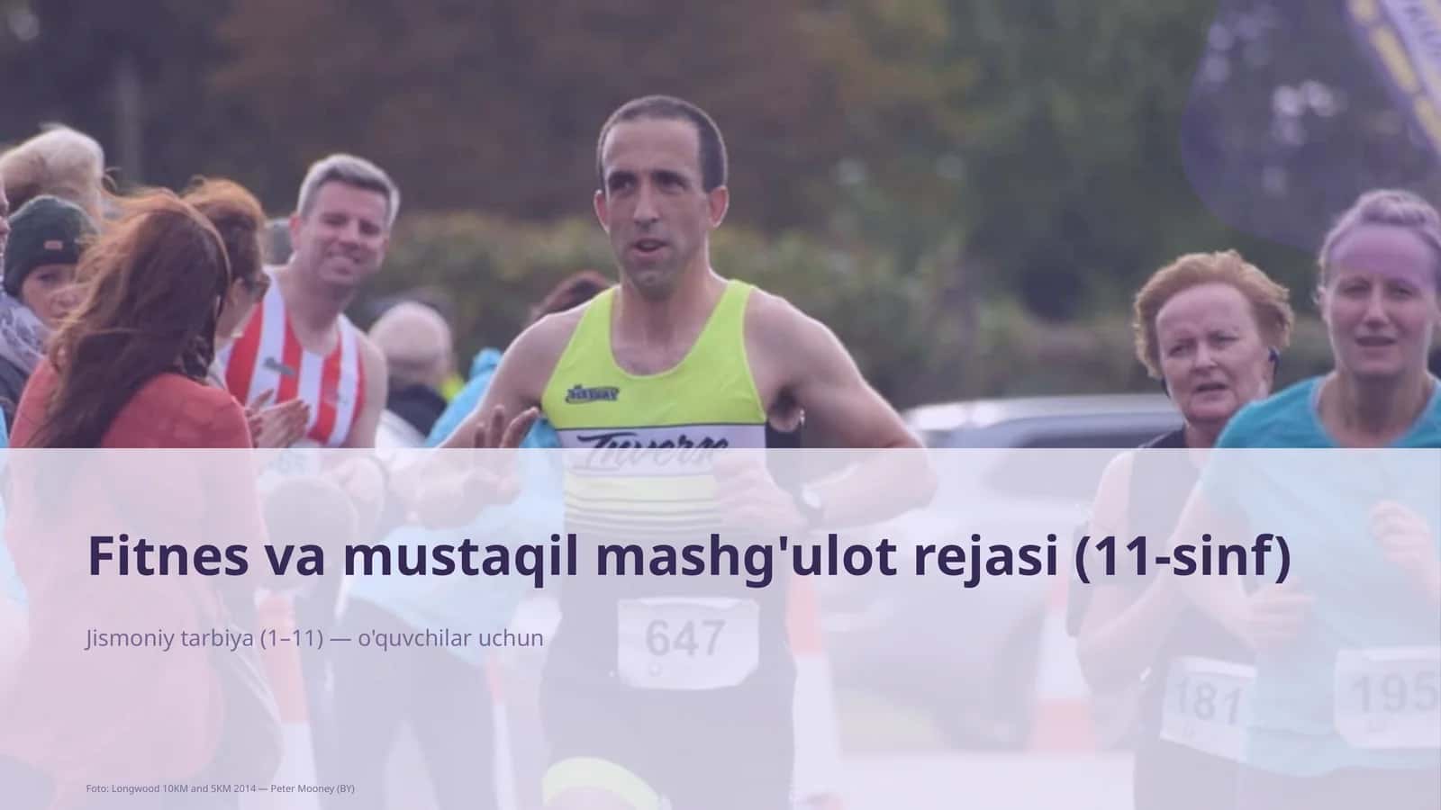 Fitnes va mustaqil mashg'ulot rejasi (11-sinf) 1