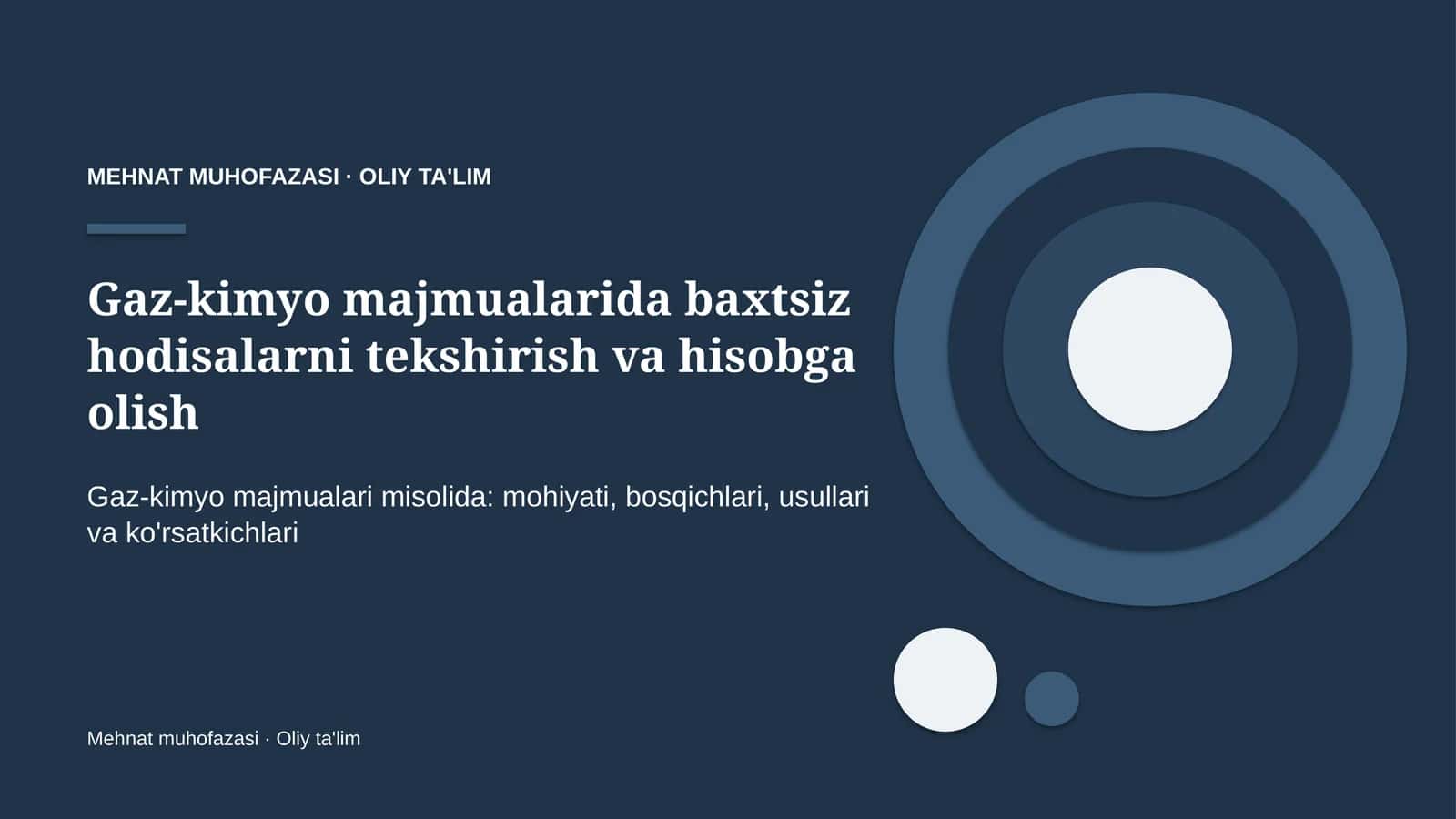 gaz kimyo majmualarida baxtsiz hodisalarni tekshirish va hisobga olish 9145 1