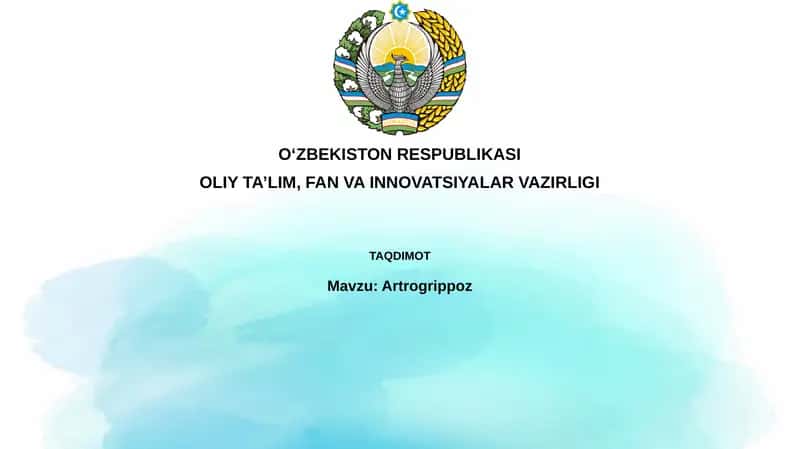 Artrogrippoz 1