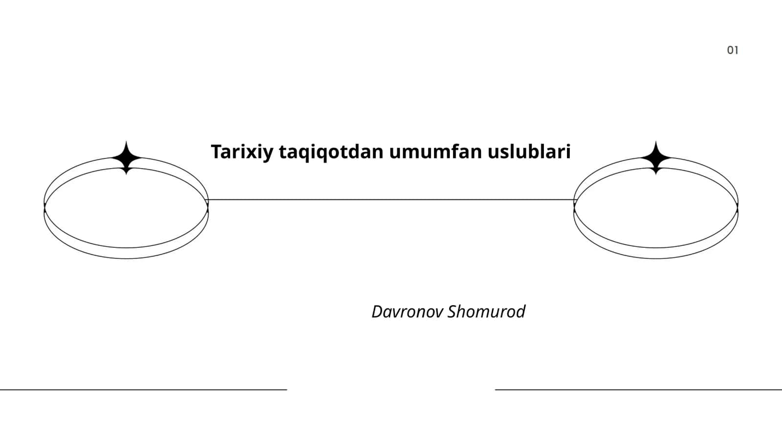 Tarixiy taqiqotdan umumfan uslublari 1