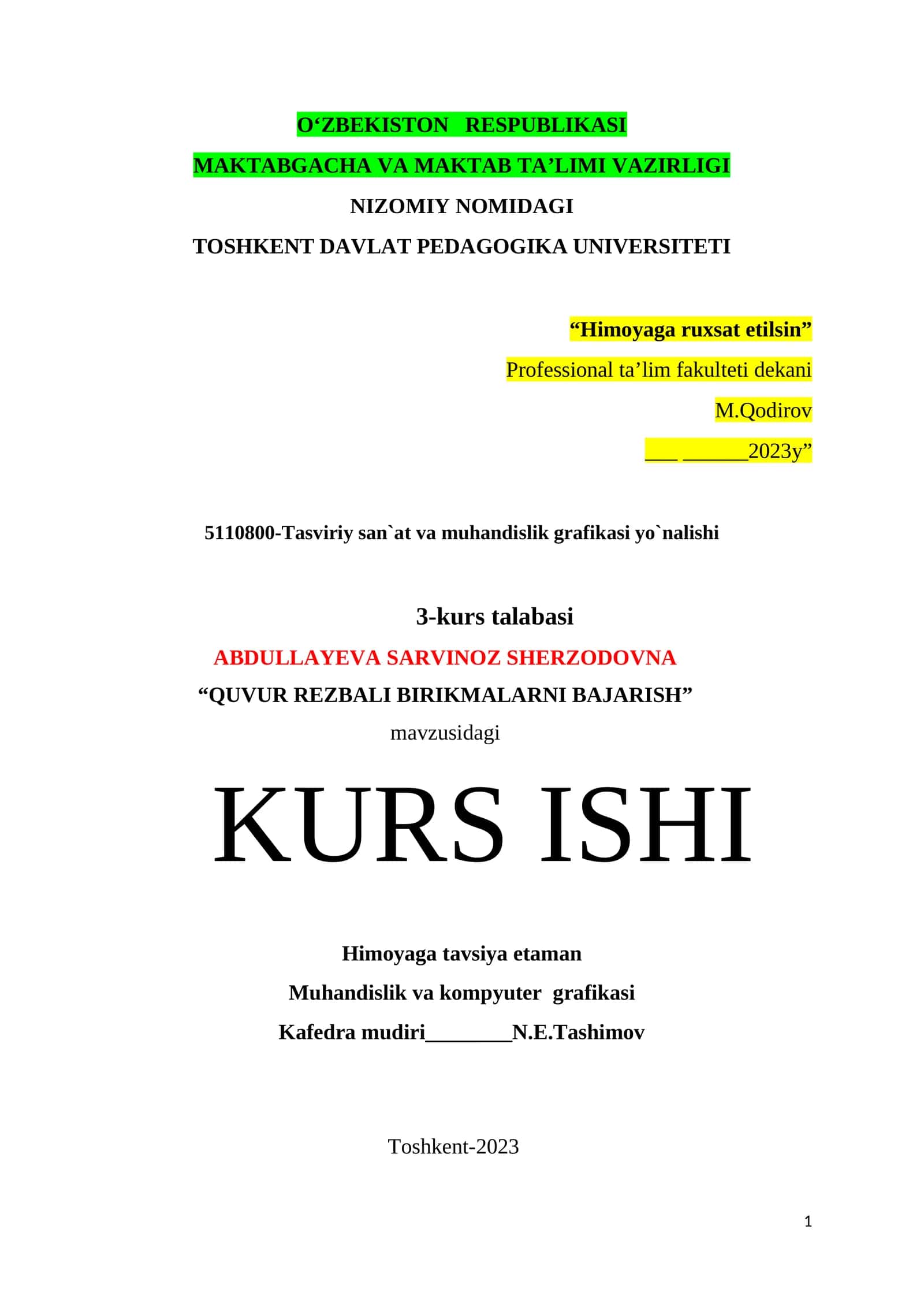Yaqqol tasvir YASASH TURLARI VA ULARNING QIYOSIY TAHLILI 1