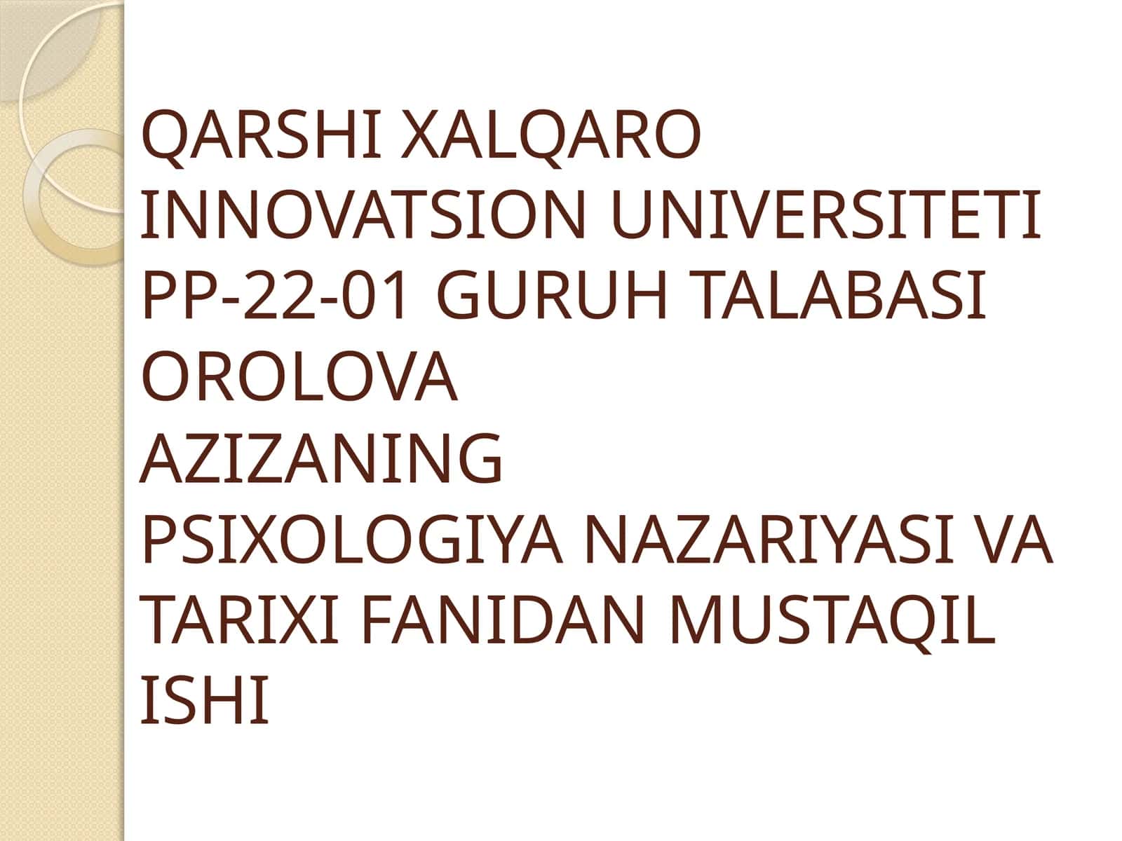 O’RTA ASRLARDA PSIXOLOGIK FIKRLARNI RIVOJLANISHI 1