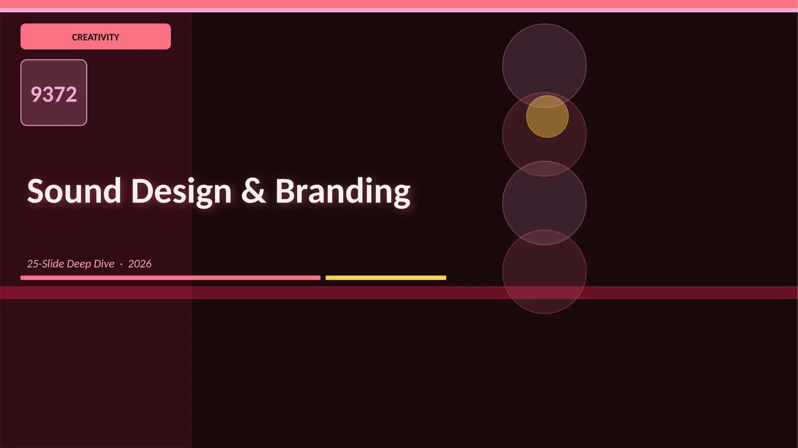 Sound Design & Branding 1