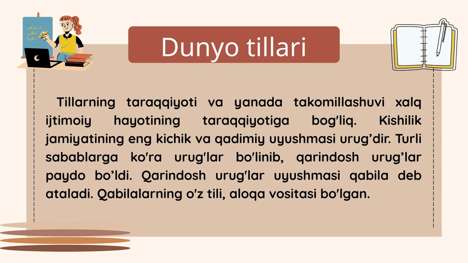 Dunyo  tillari 1
