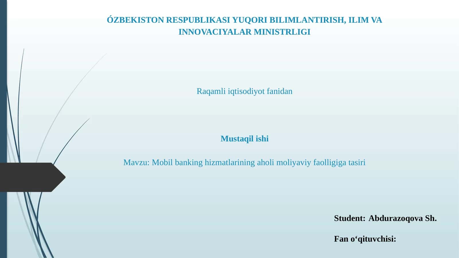 Mobil Banking Xizmatlarining Moliyaviy Faolligi 1