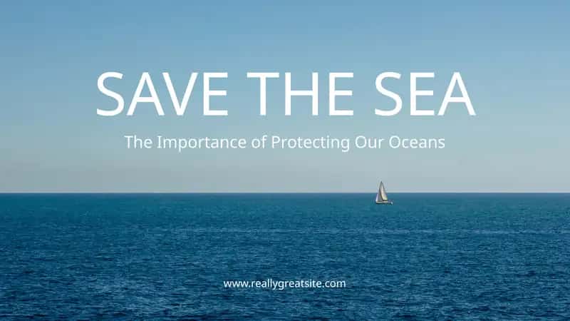 SAVE THE SEA 1