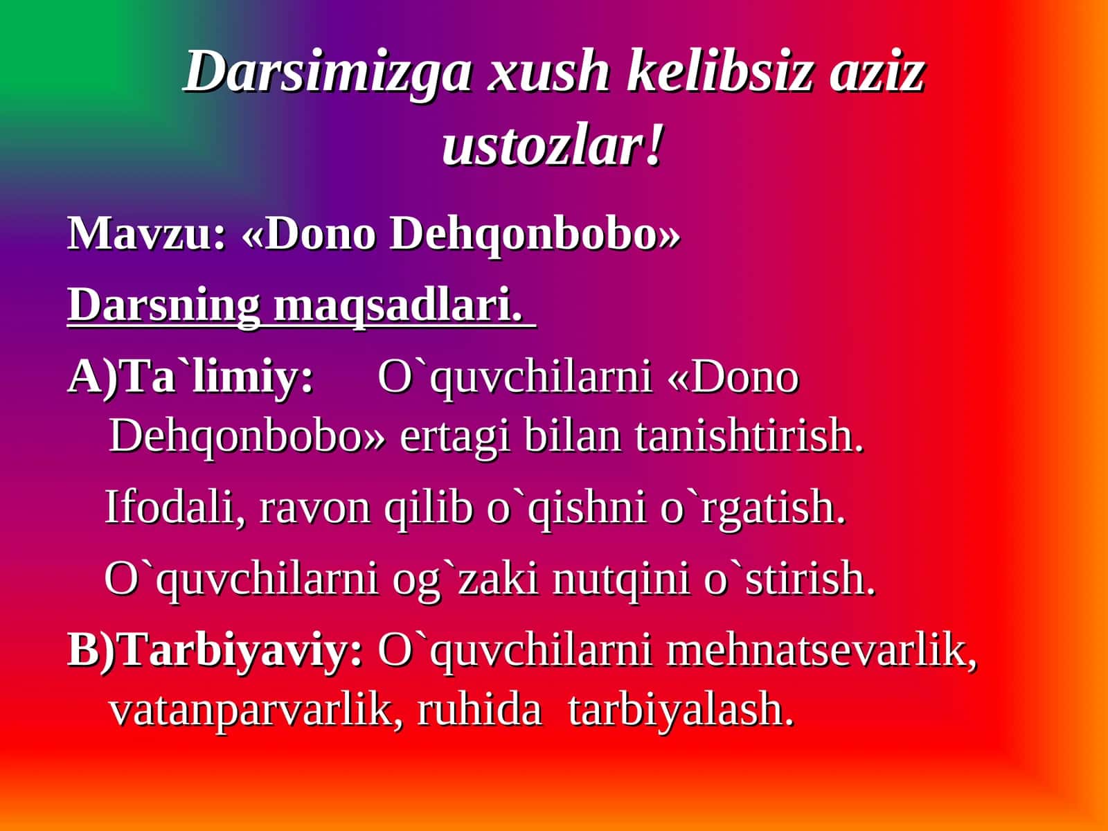 Dono Dehqonbobo 1
