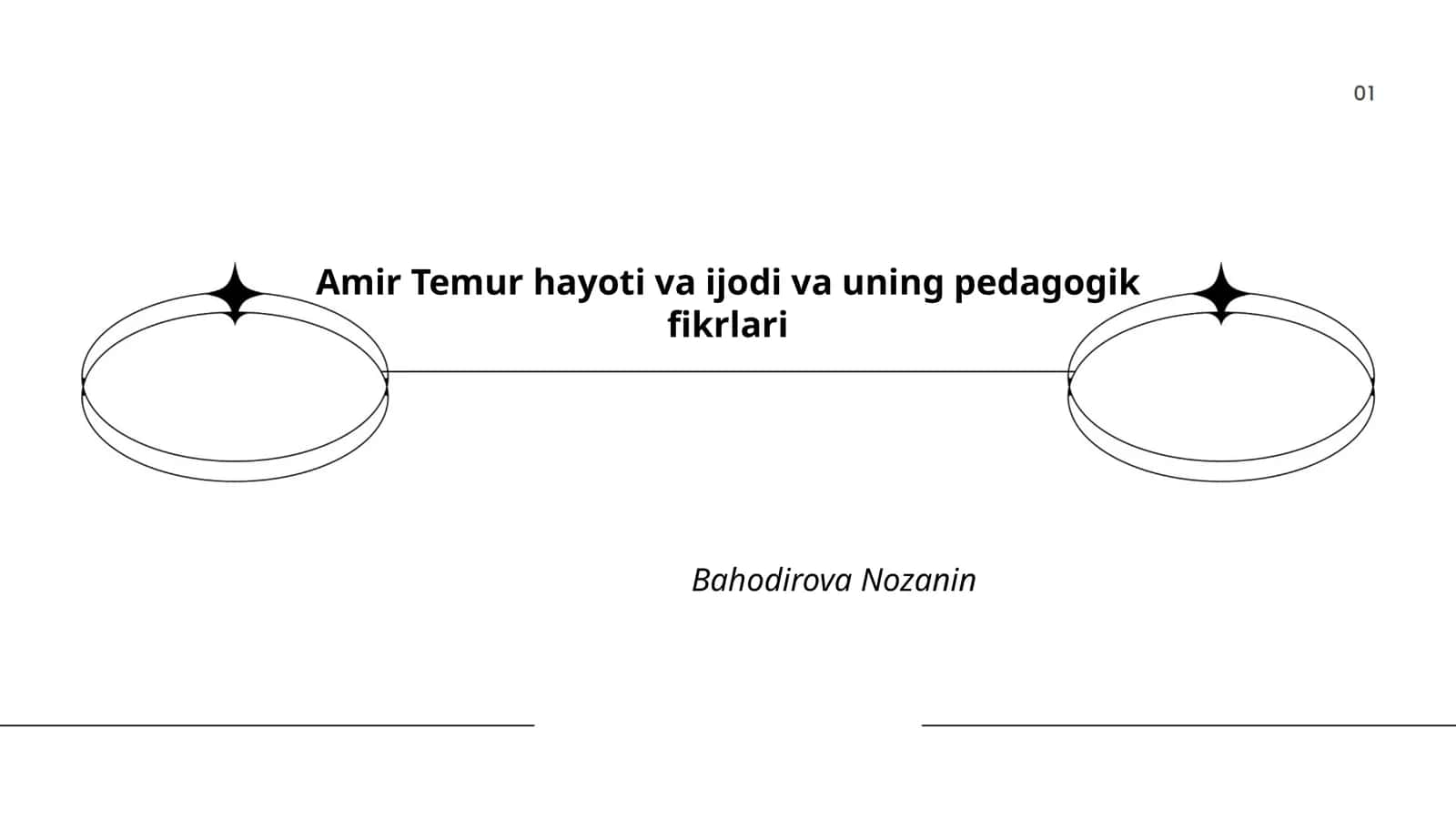 Amir Temur hayoti va ijodi va uning pedagogik fikrlari 1