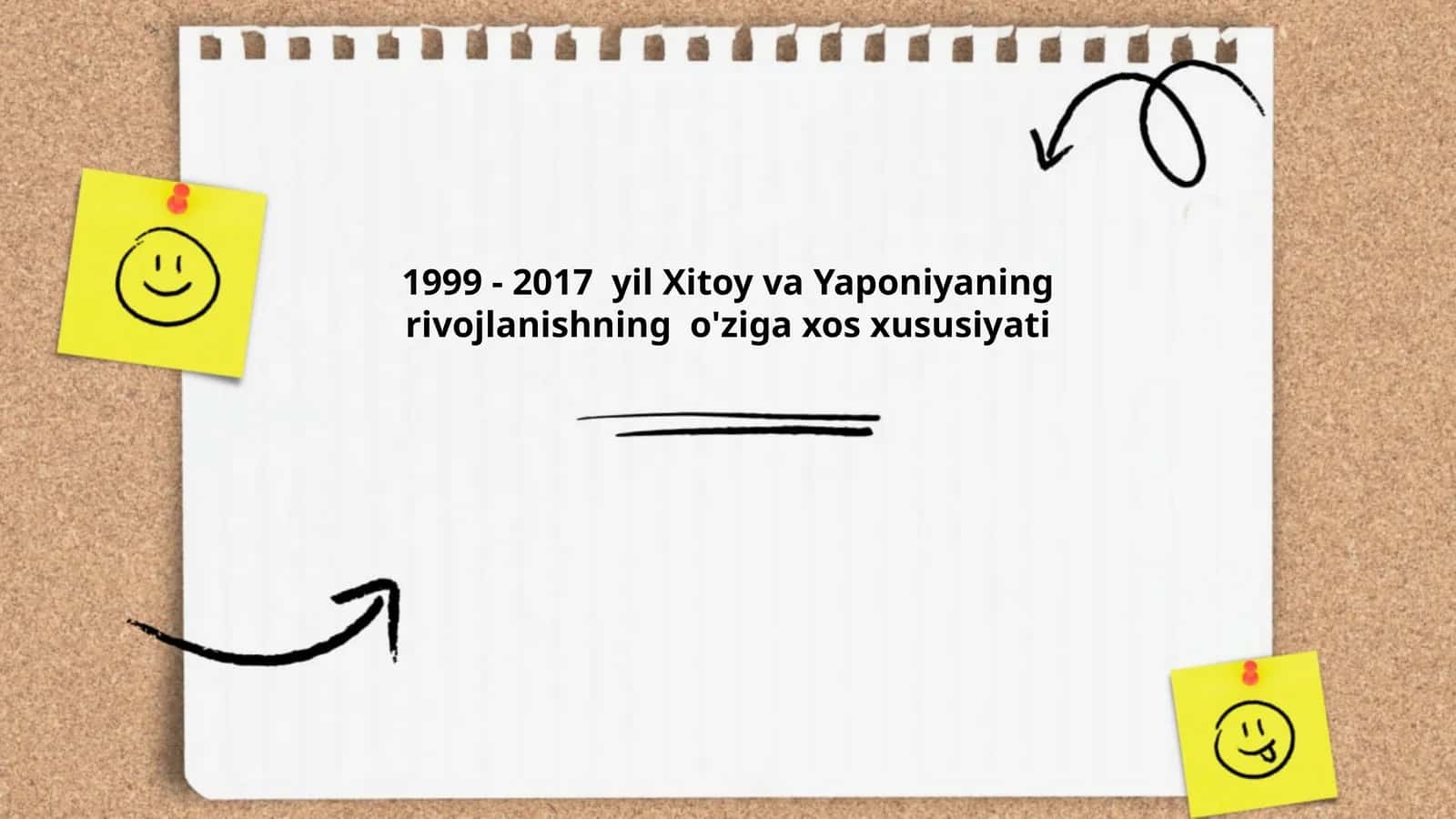 Xitoy va Yaponiyaning rivojlanishi 1