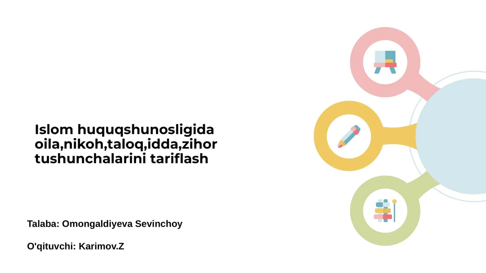 Islom huquqshunosligida oila tushunchasi 1