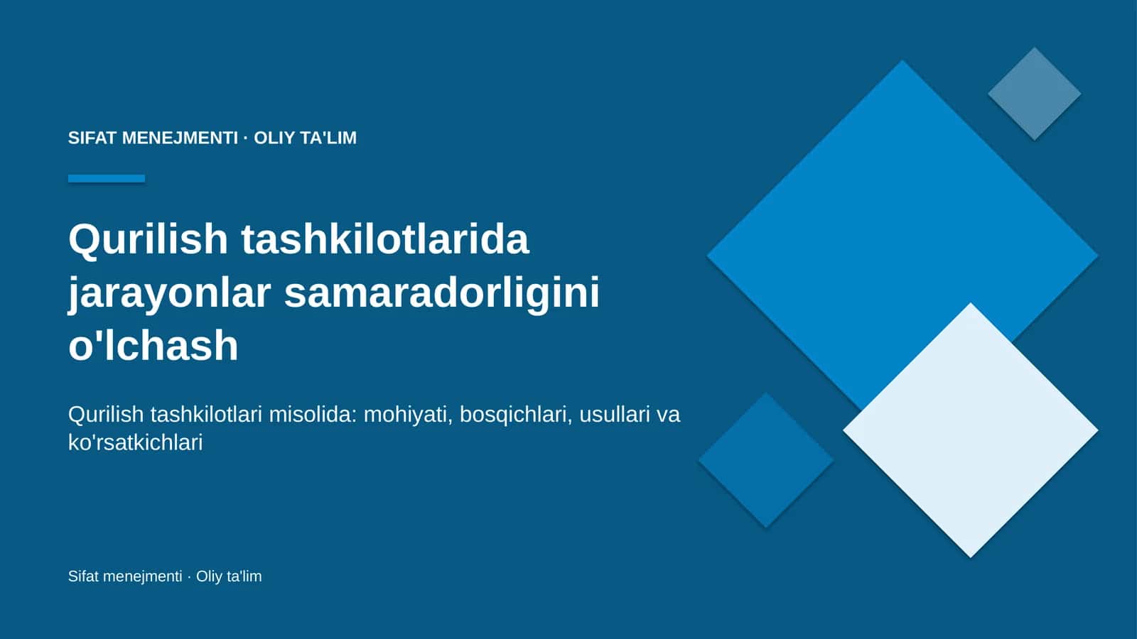 qurilish tashkilotlarida jarayonlar samaradorligini o'lchash 4369 1