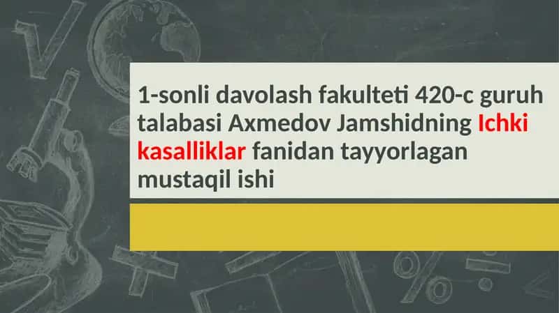 Bo‘g‘im sindromi 1