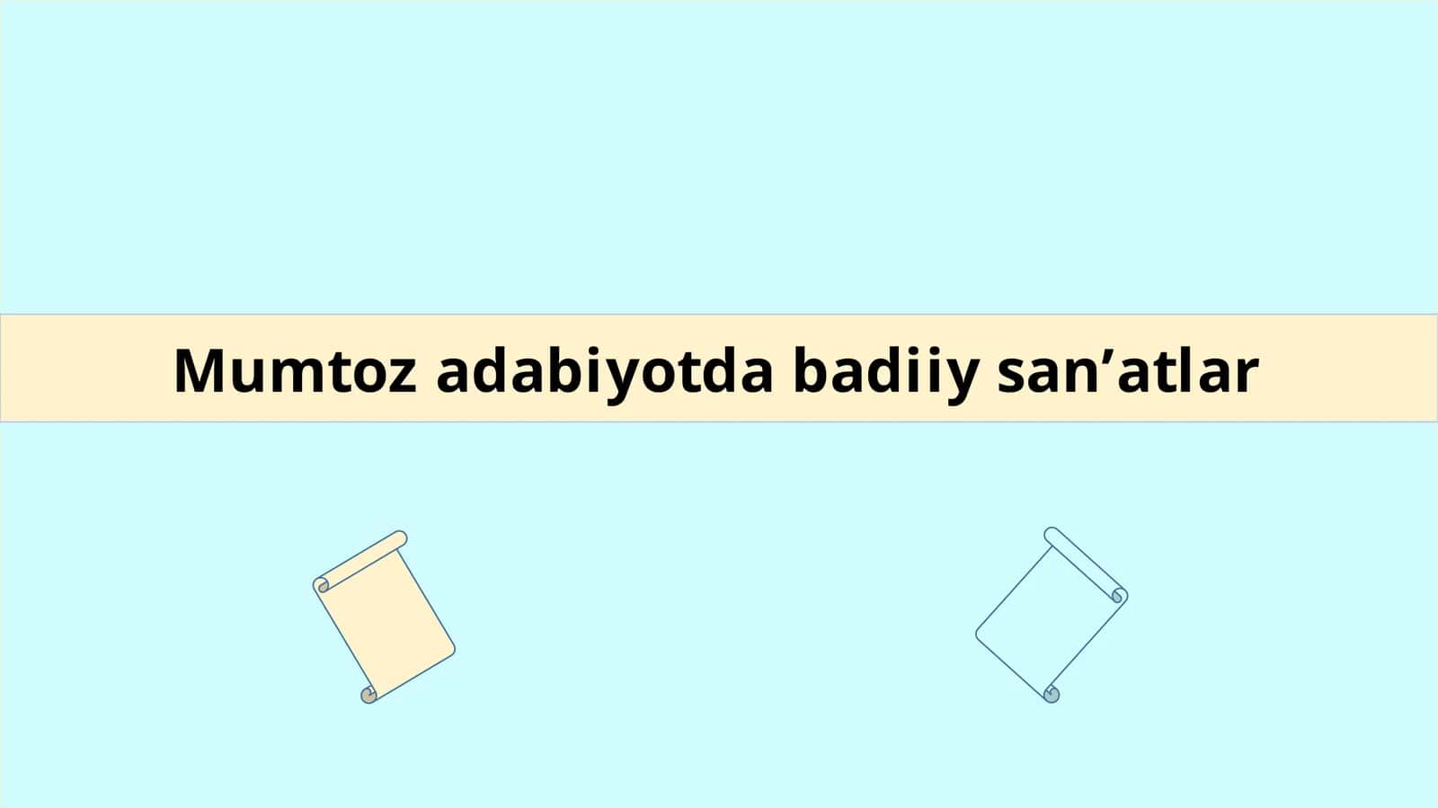 Mumtoz adabiyot dasturlari 1
