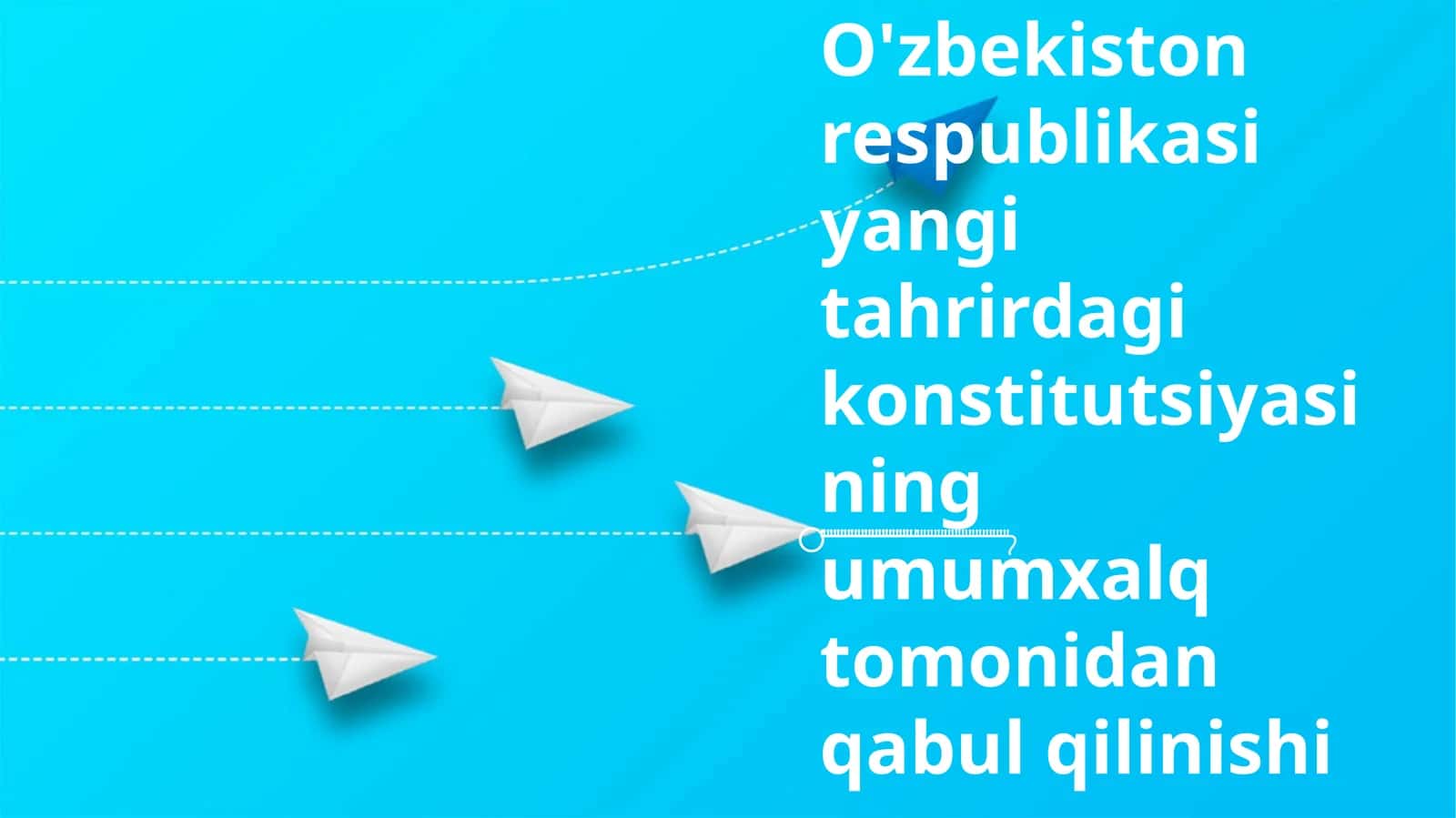 O'zbekiston respublikasi yangi tahrirdagi konstitutsiyasining umumxalq tomonidan qabul qilinishi 1