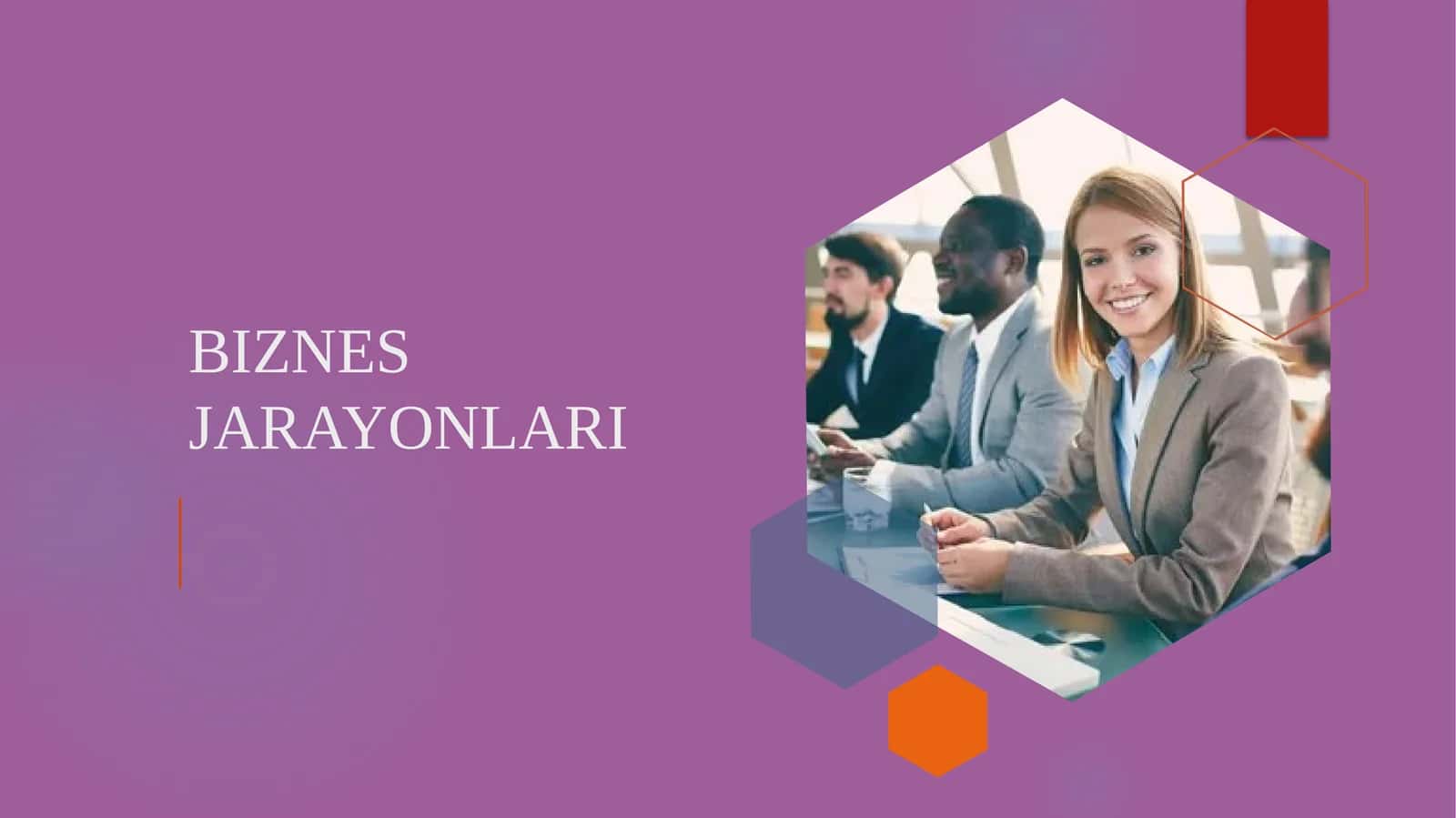 BIZNES JARAYONLARI 1