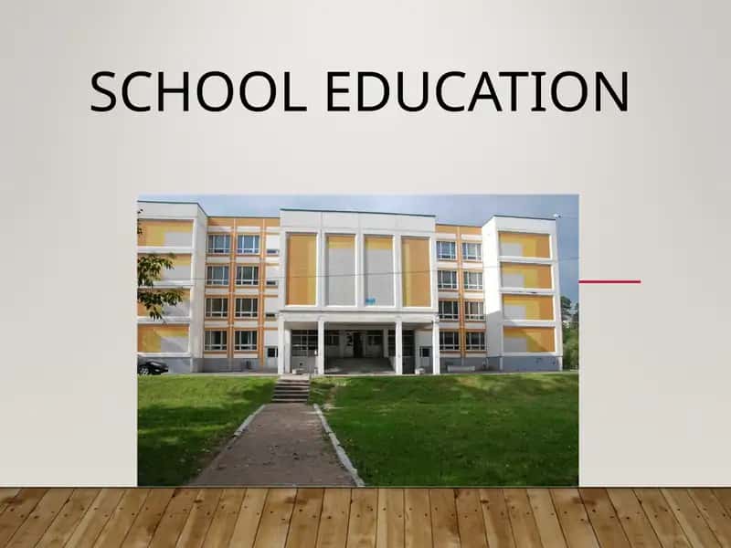 A GOOD SCHOOL 1
