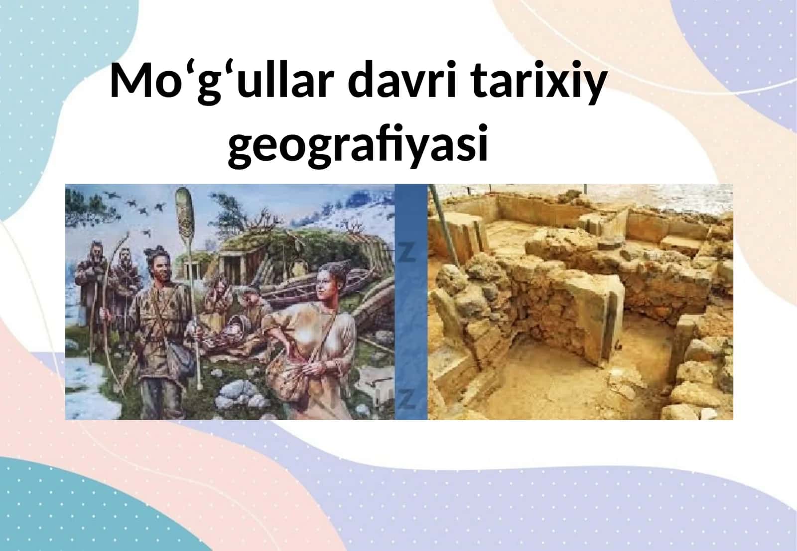 Moʻgʻullar davri tarixiy geografiyasi 1