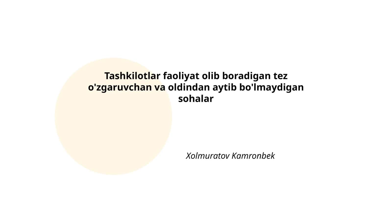 Innovatsion boshqaruv 1