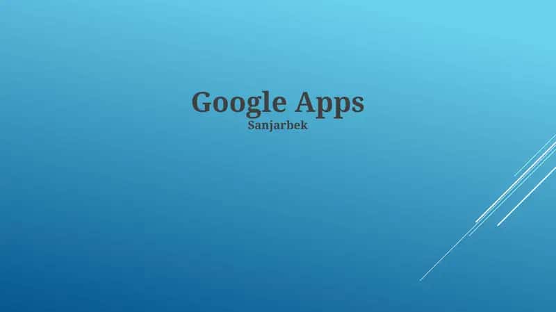 Google Workspace 1