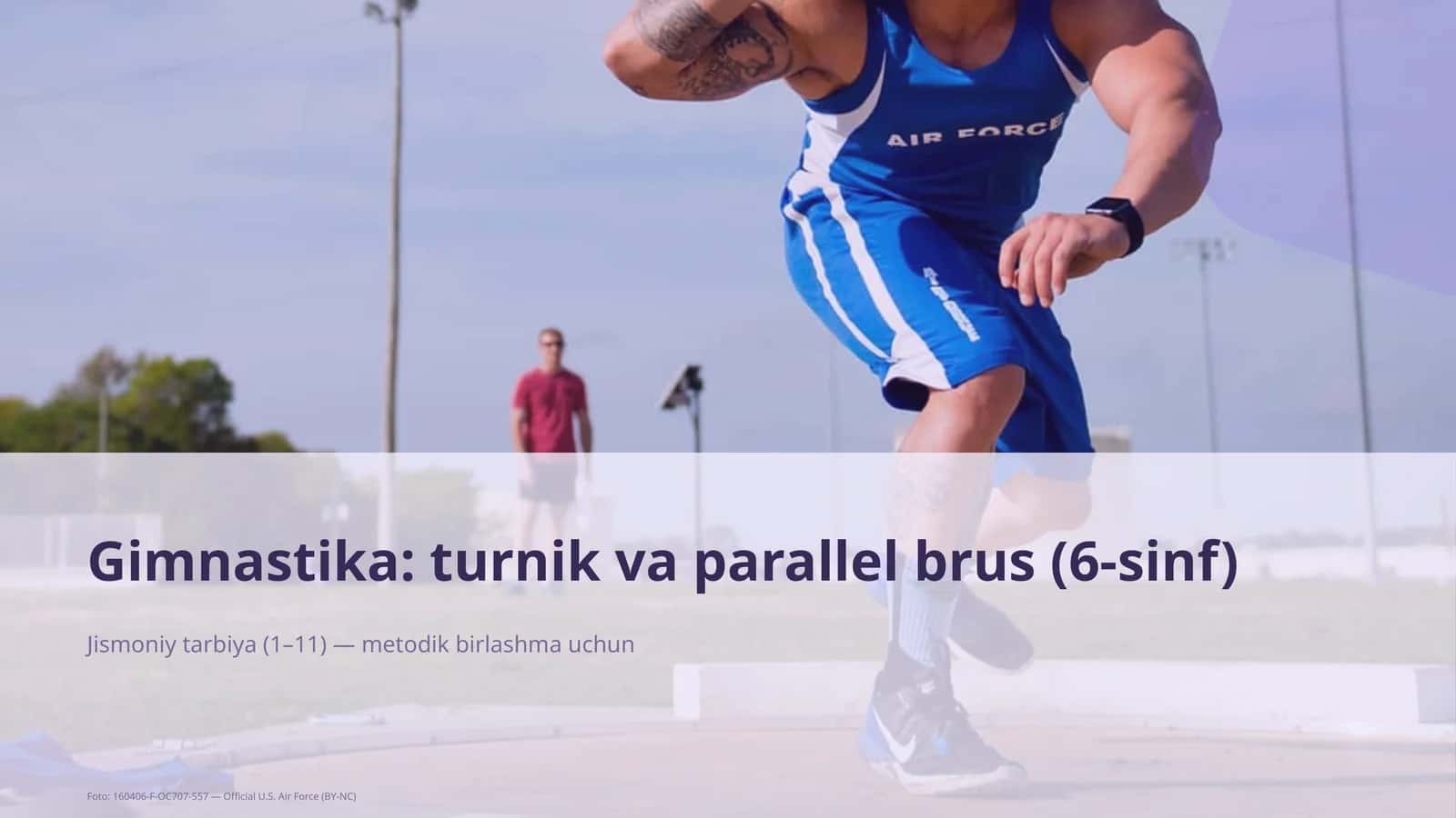 Gimnastika: turnik va parallel brus (6-sinf) 1