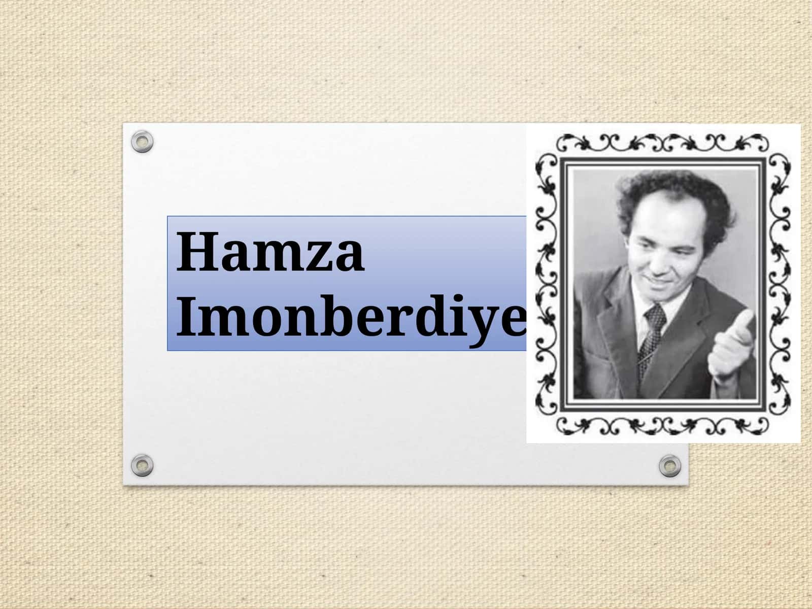 Hamza Imonberdiyev 1