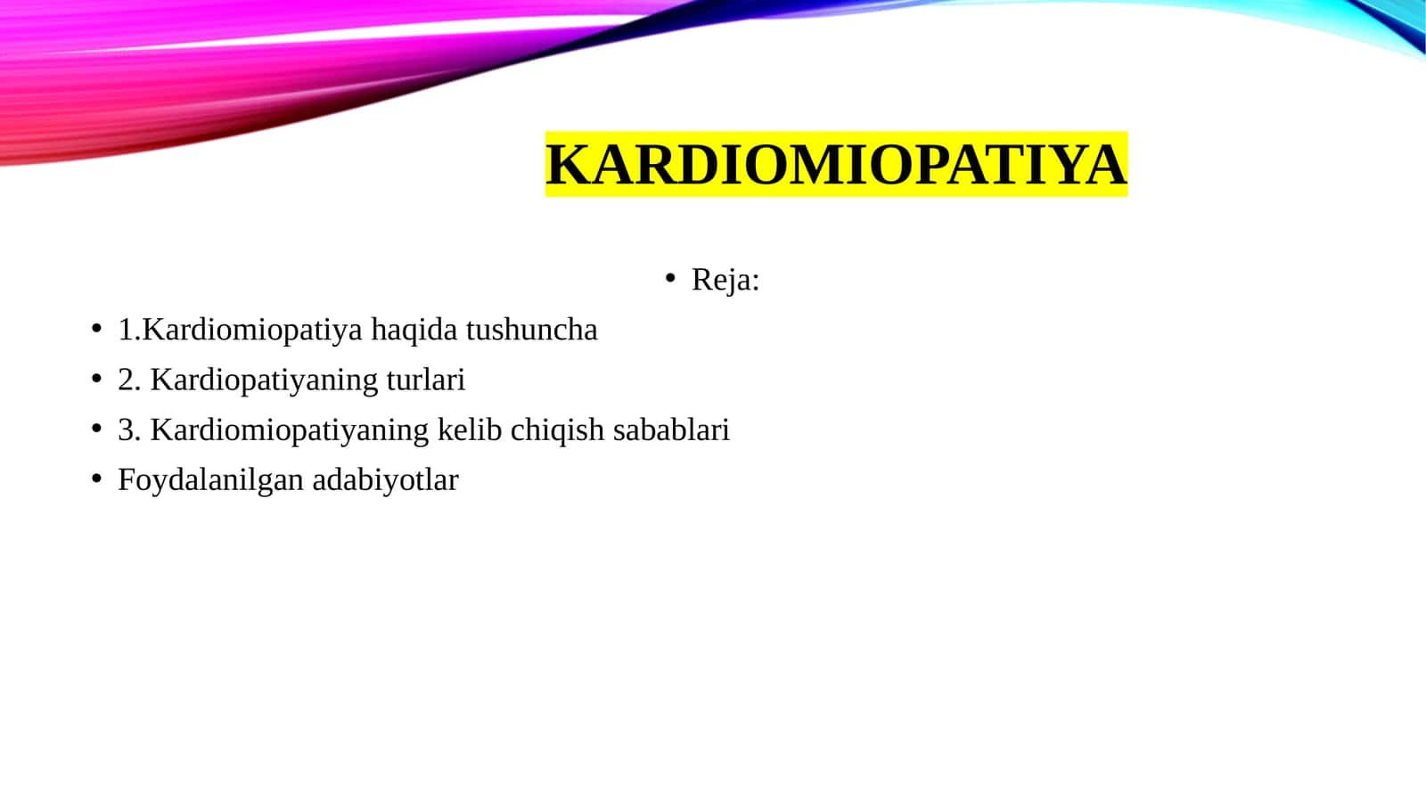 Kardiomiopatiya 1