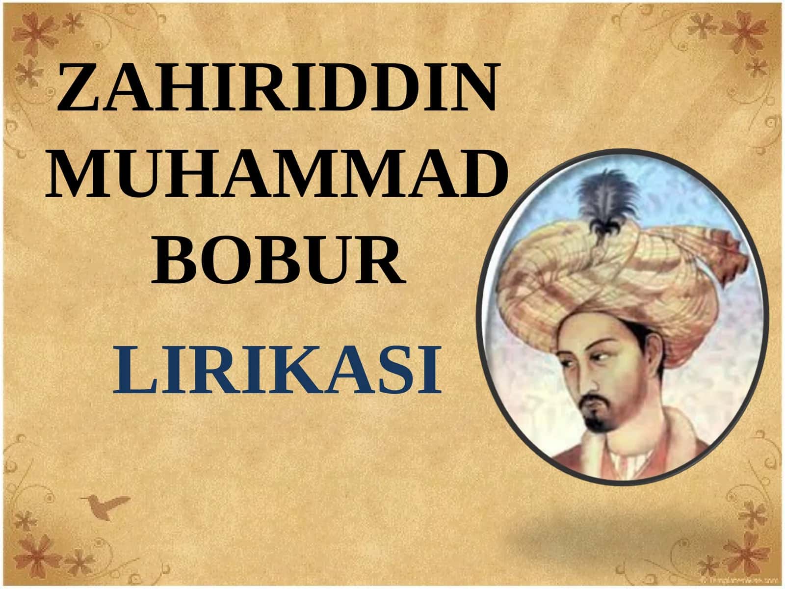 ZAHIRIDDIN MUHAMMAD BOBUR LIRIKASI 1