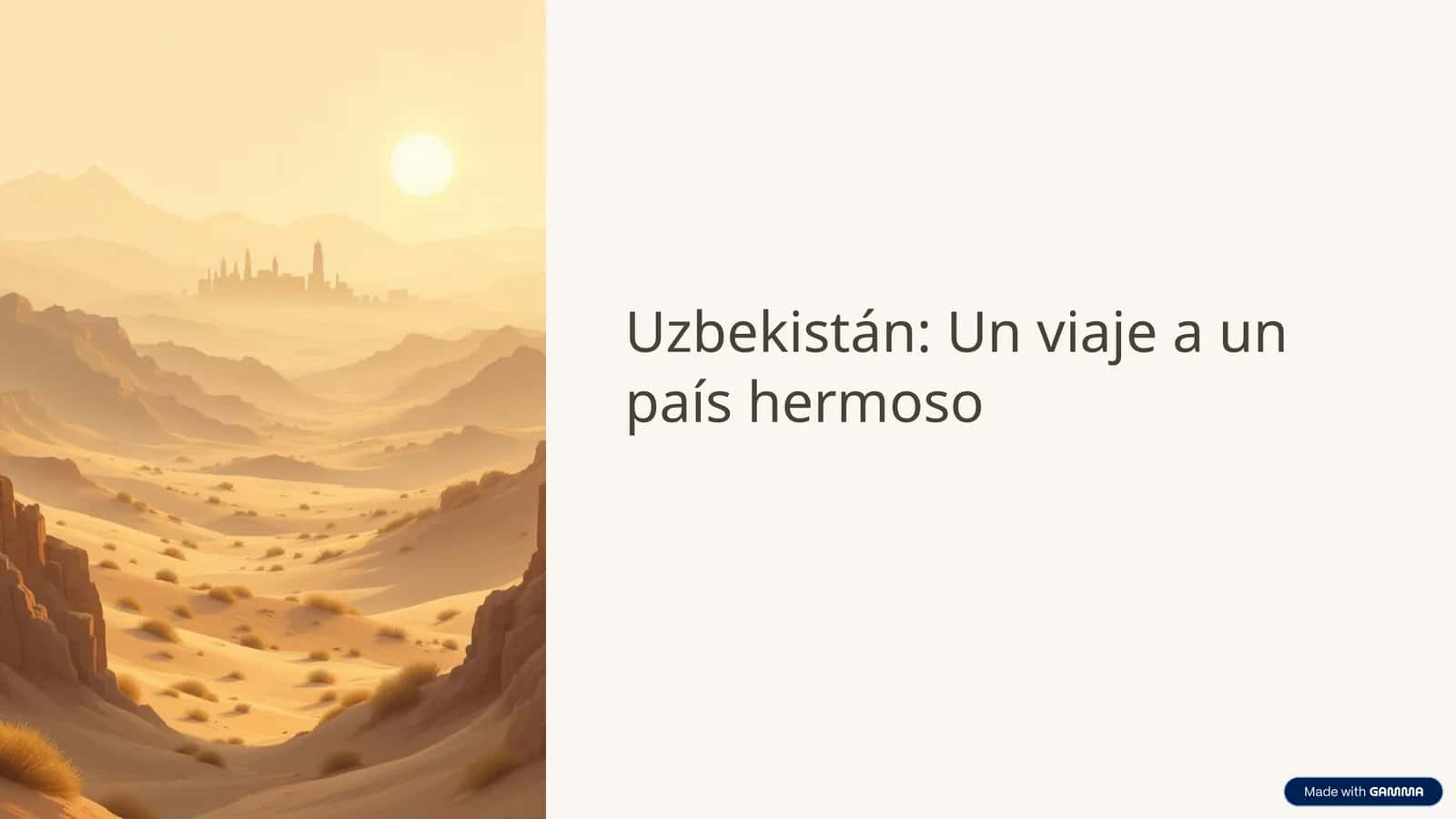 Uzbekistán: Un viaje a un país hermoso 1