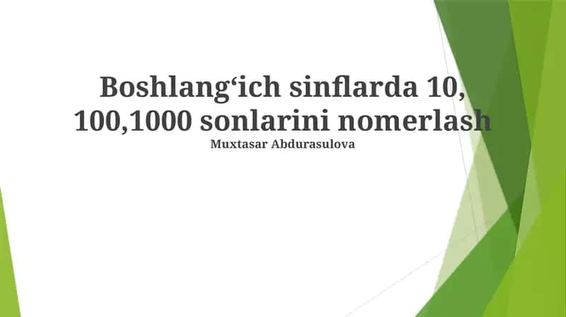 O'nliklarni tushunish 1