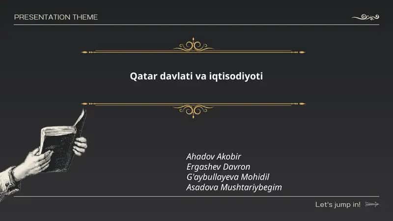 Qatar davlati va iqtisodiyoti 1