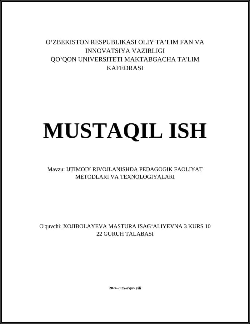 Ta'limda interaktiv usullar 1