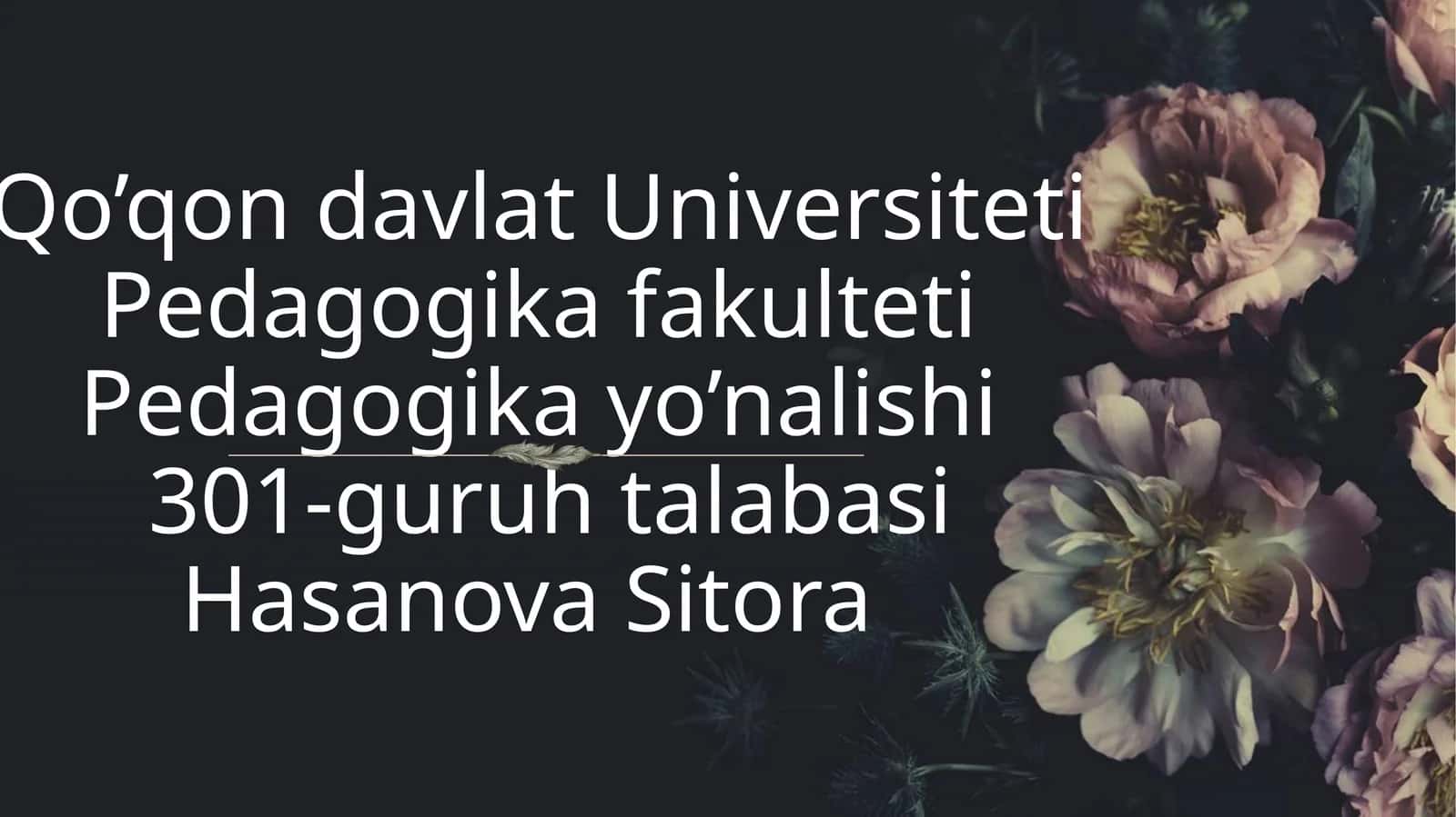 Tarbiyafaninioʻqitishdainterfaolmetodlardanfoydalanishningtaʼlimiyimkoniyatlari 1