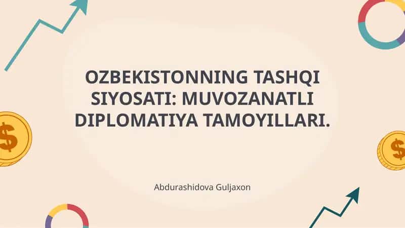 O'zbekistonning Tashqi Siyosati 1