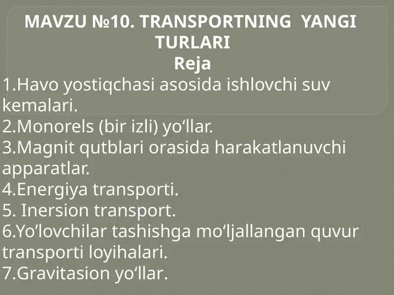 Hаvo yostiqchаsi аsosidа ishlovchi suv kemаlаri 1