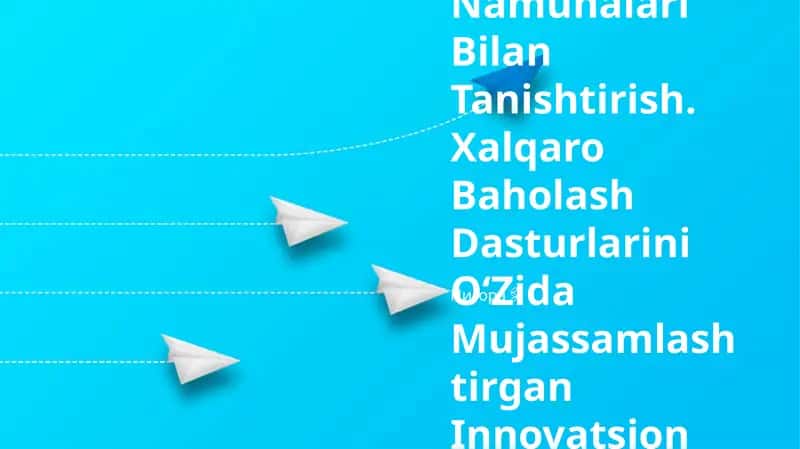 Xalqaro Baholash Dasturlariga Doir Test Namunalari 1
