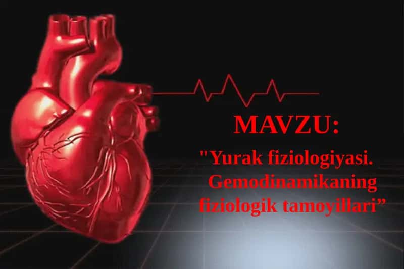 Yurak fiziologiyasi 1