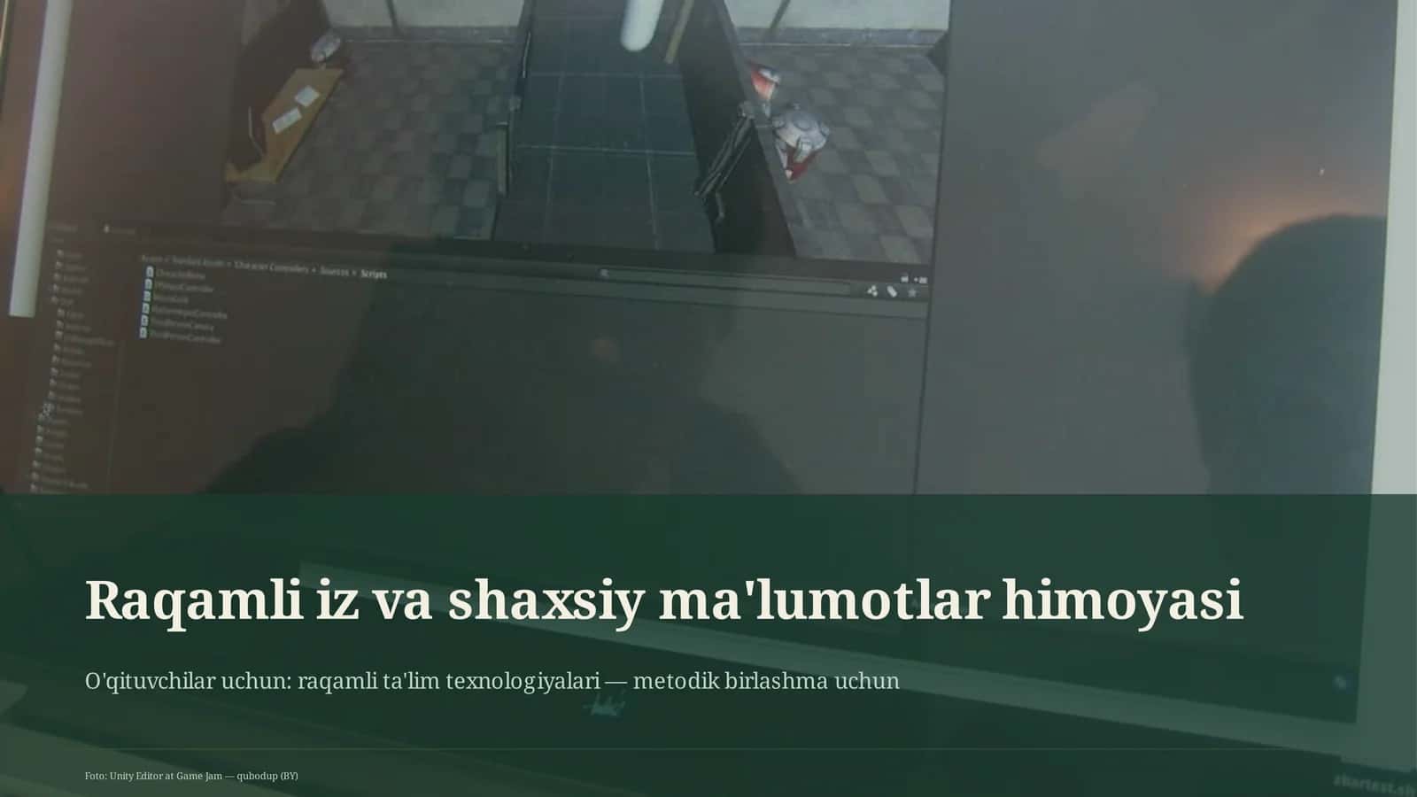 Raqamli iz va shaxsiy ma'lumotlar himoyasi 1