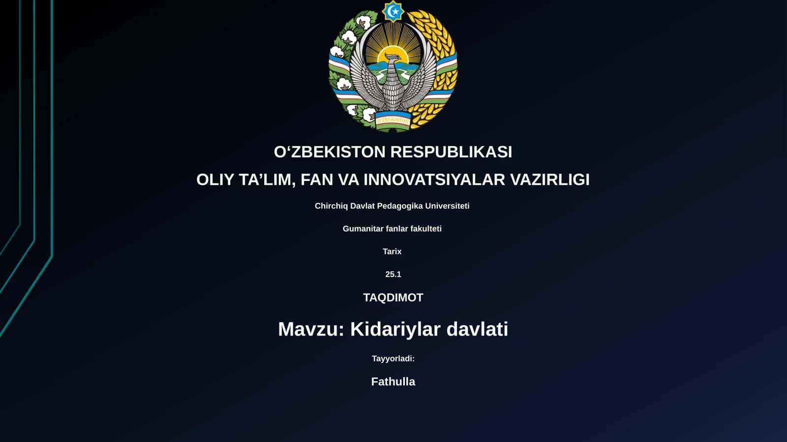 Kidariylar davlati 1