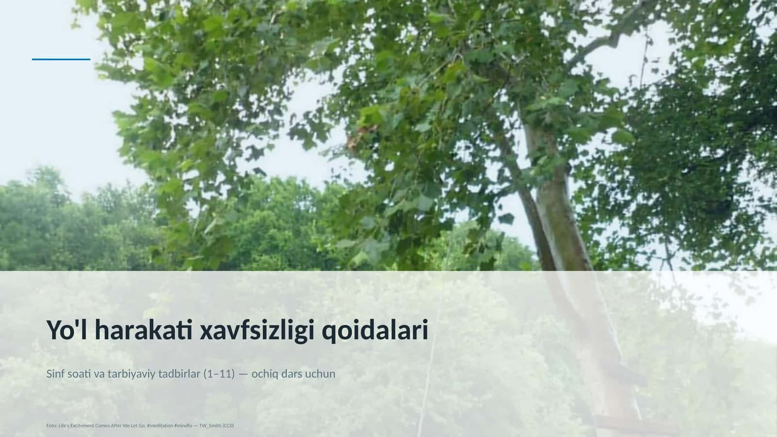 Sinf soati va tarbiyaviy tadbirlar 1