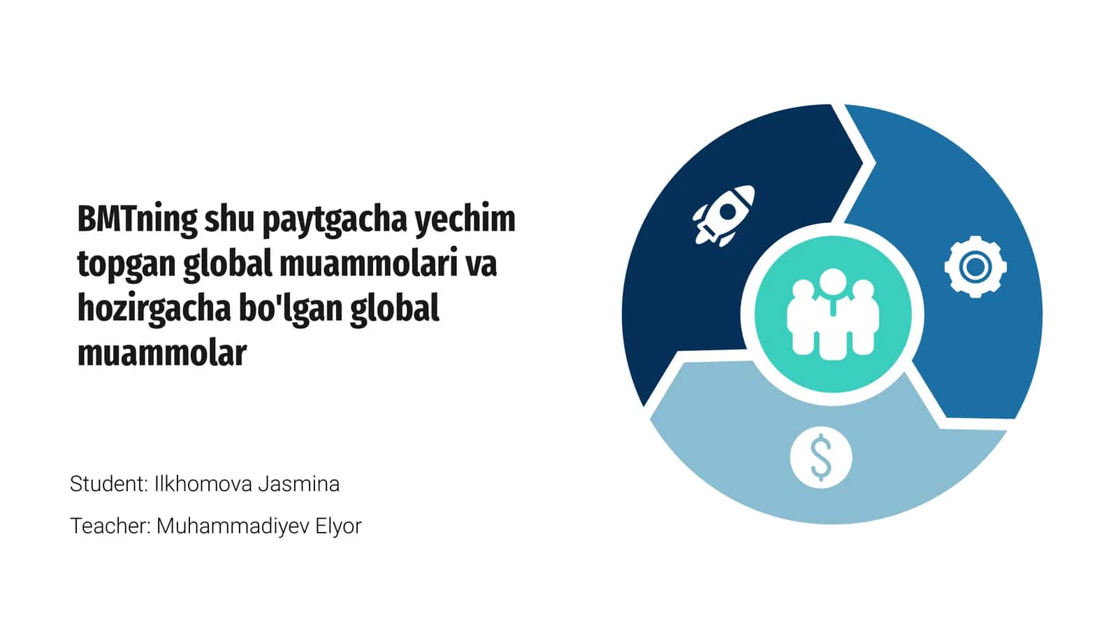 Global Muammolar va Yechimlar 1