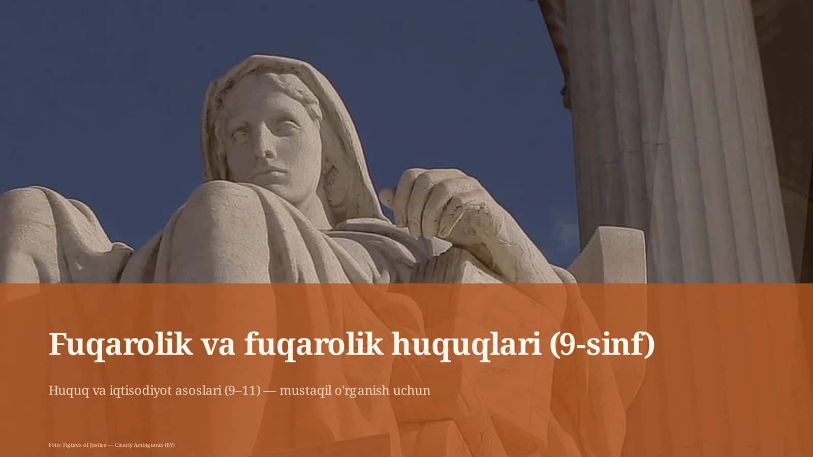 Fuqarolik va fuqarolik huquqlari (9-sinf) 1