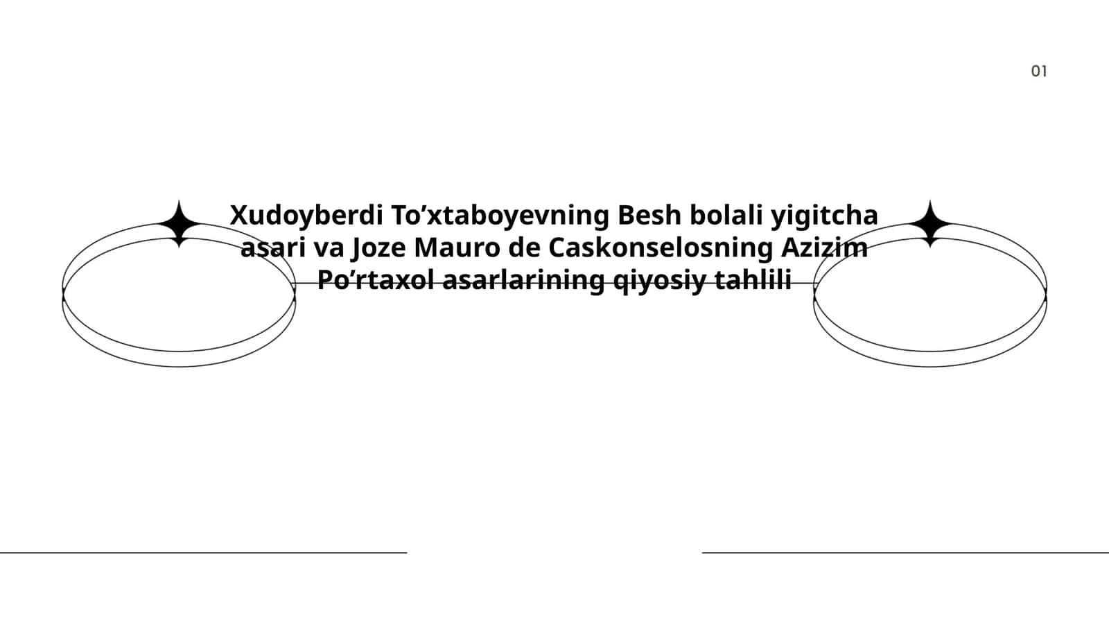 Besh bolali yigitcha asari va Joze Mauro de Caskonselosning Azizim Po’rtaxol asarlarining qiyosiy tahlili 1