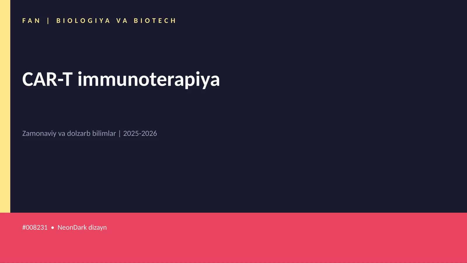 CAR-T immunoterapiya 1